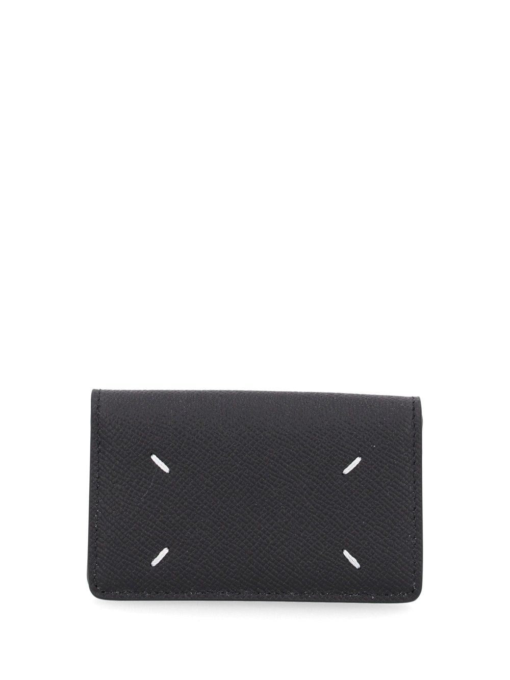 Maison Margiela Women Leather Card Holder With Four Stitches MAISON MARGIELA