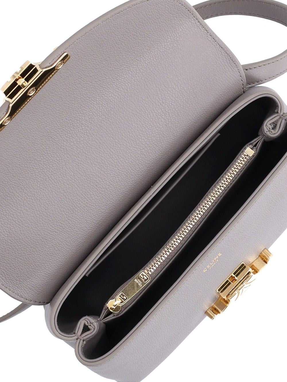 Celine Women Nino Teen Bag In Garnet Leather CELINE