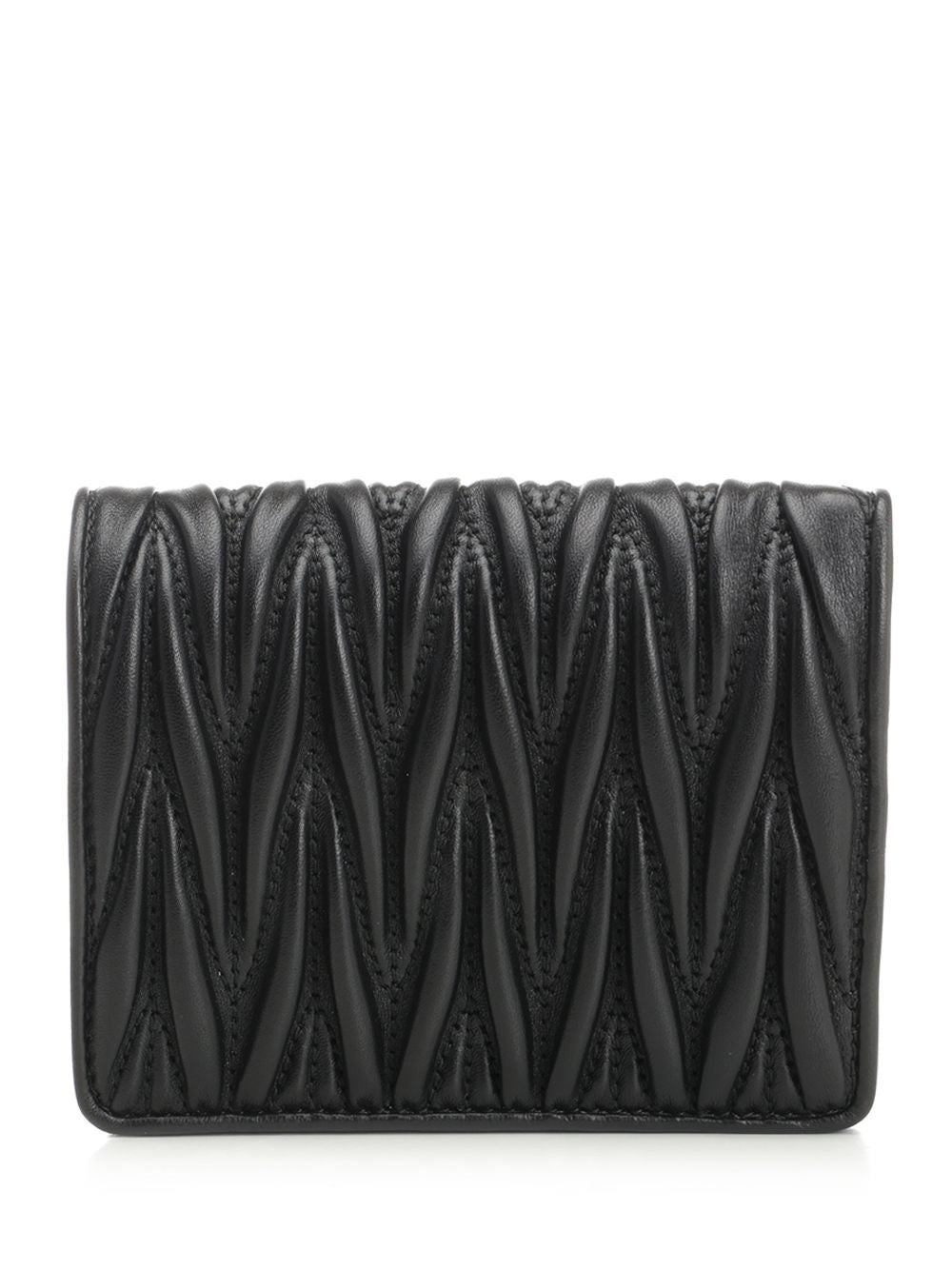 Miu Miu Women Matelasse Wallet MIU MIU