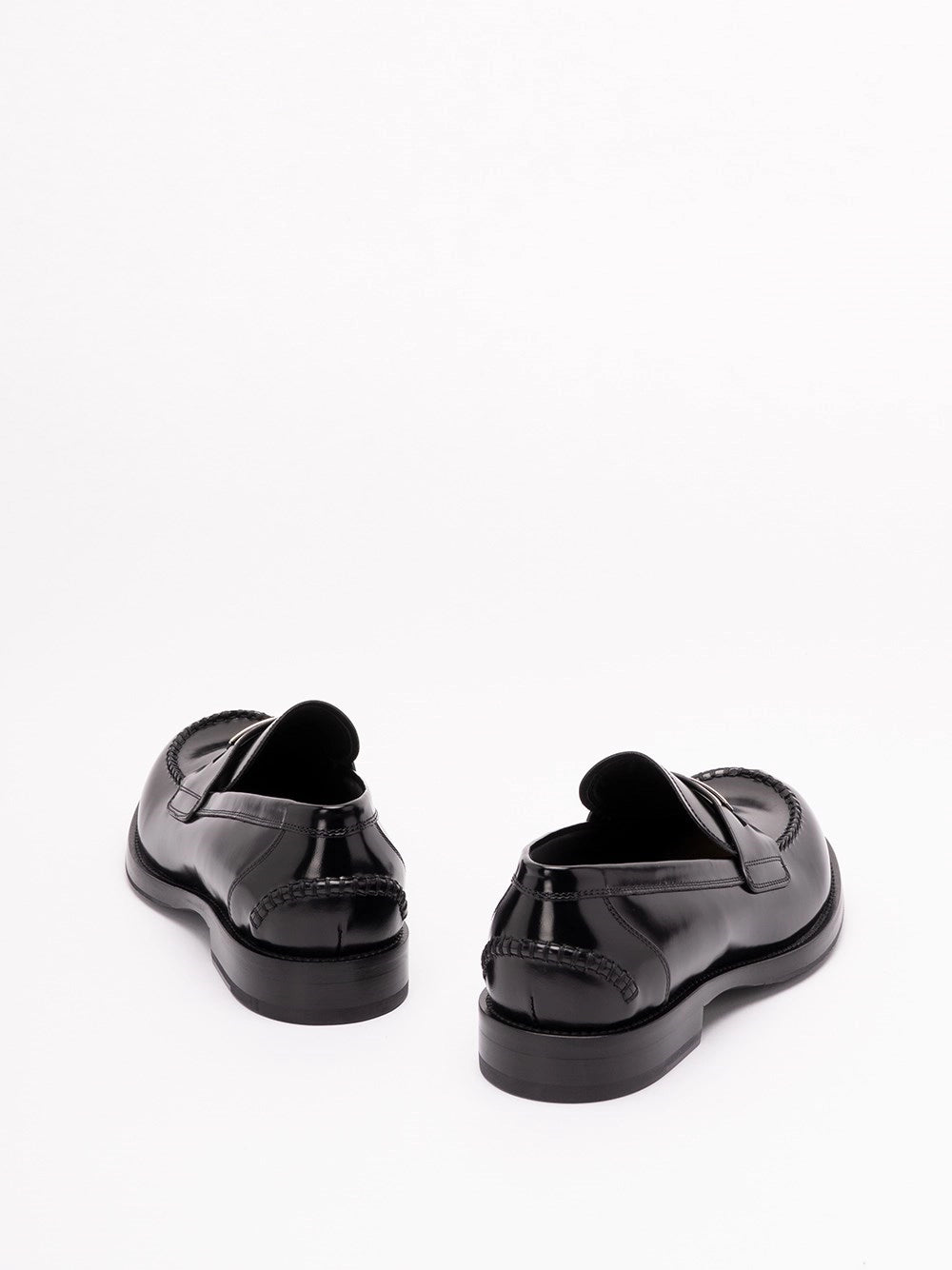 Dolce & Gabbana Men Brushed Leather Loafers DOLCE & GABBANA
