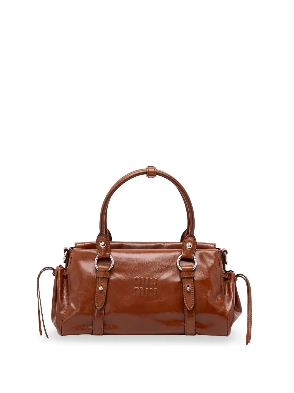 Miu Miu Women Shiny Leather Handbag MIU MIU