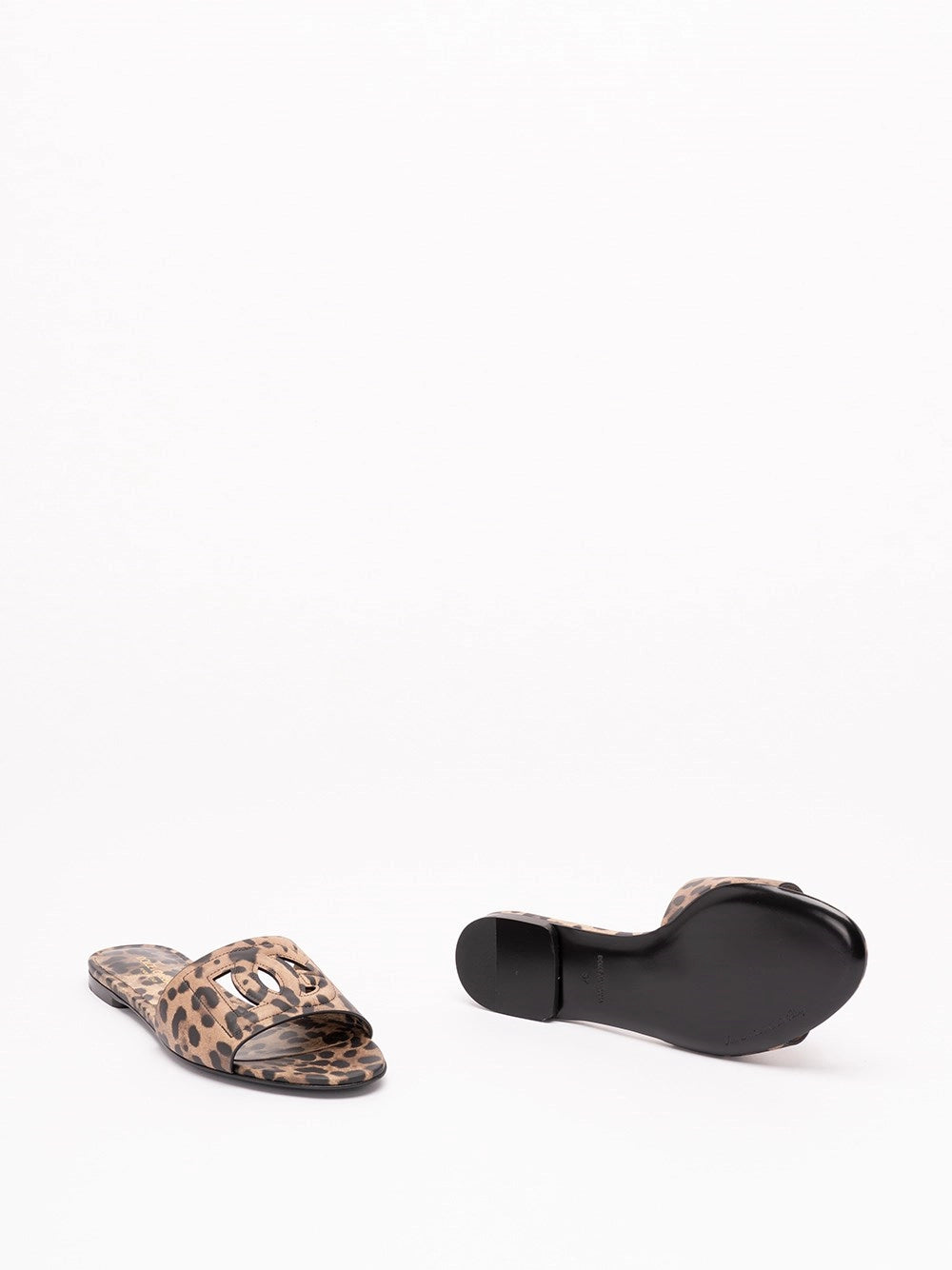 Dolce & Gabbana Women Sliders With `Dg` Logo DOLCE & GABBANA