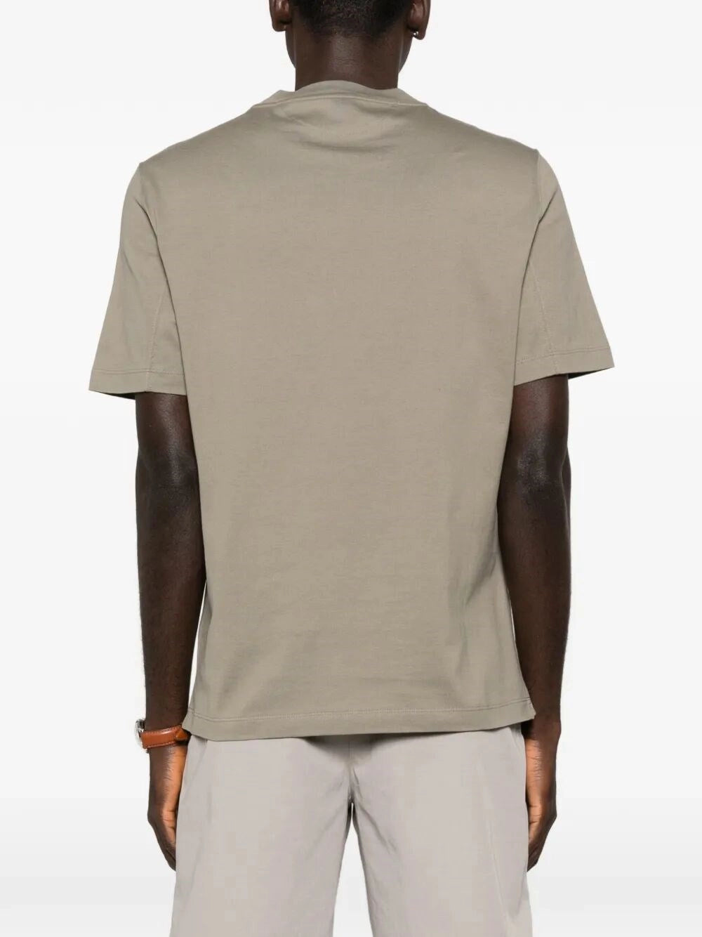Brunello Cucinelli Men Jersey T-Shirt With Logo BRUNELLO CUCINELLI
