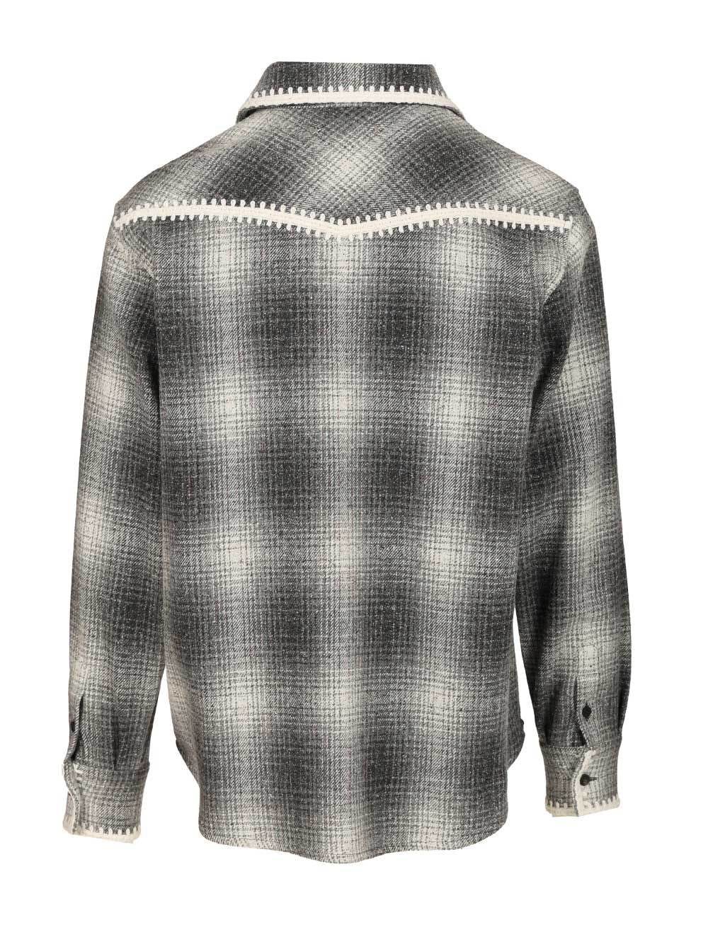 Golden Goose Men Flannel Shirt GOLDEN GOOSE