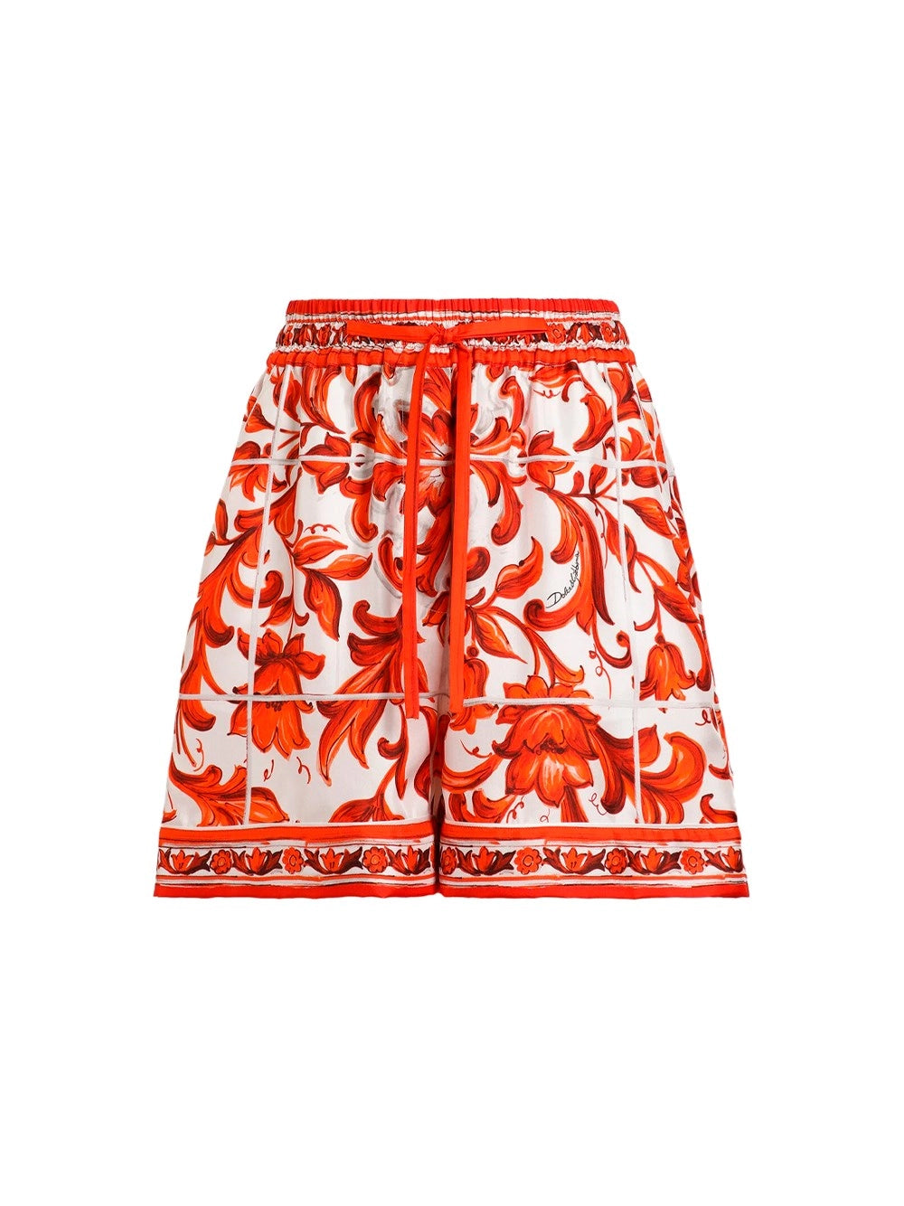 Dolce & Gabbana Women Maiolica-Print Shorts DOLCE & GABBANA