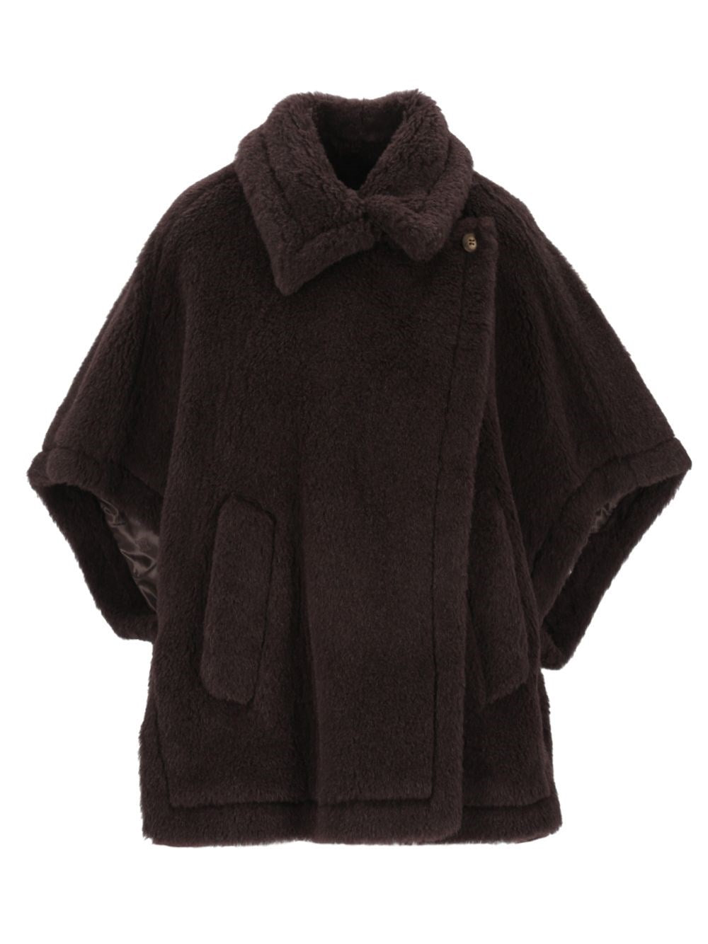 Max Mara Women Alpaca And Wool Teddy Cape MAX MARA