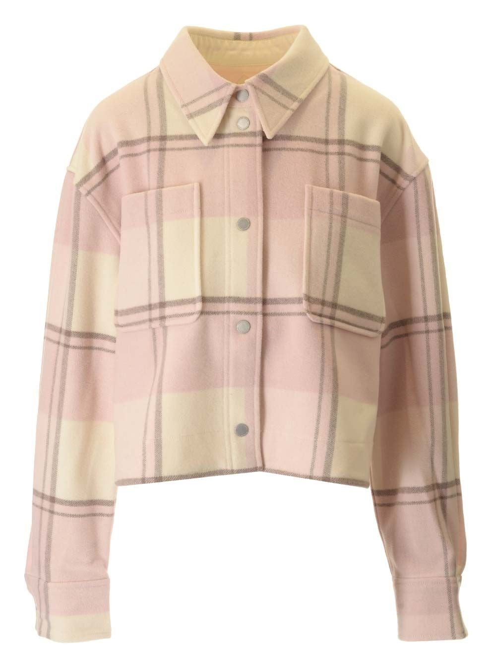Canada Goose Women Boxy Fit Flannel Shirt CANADA GOOSE