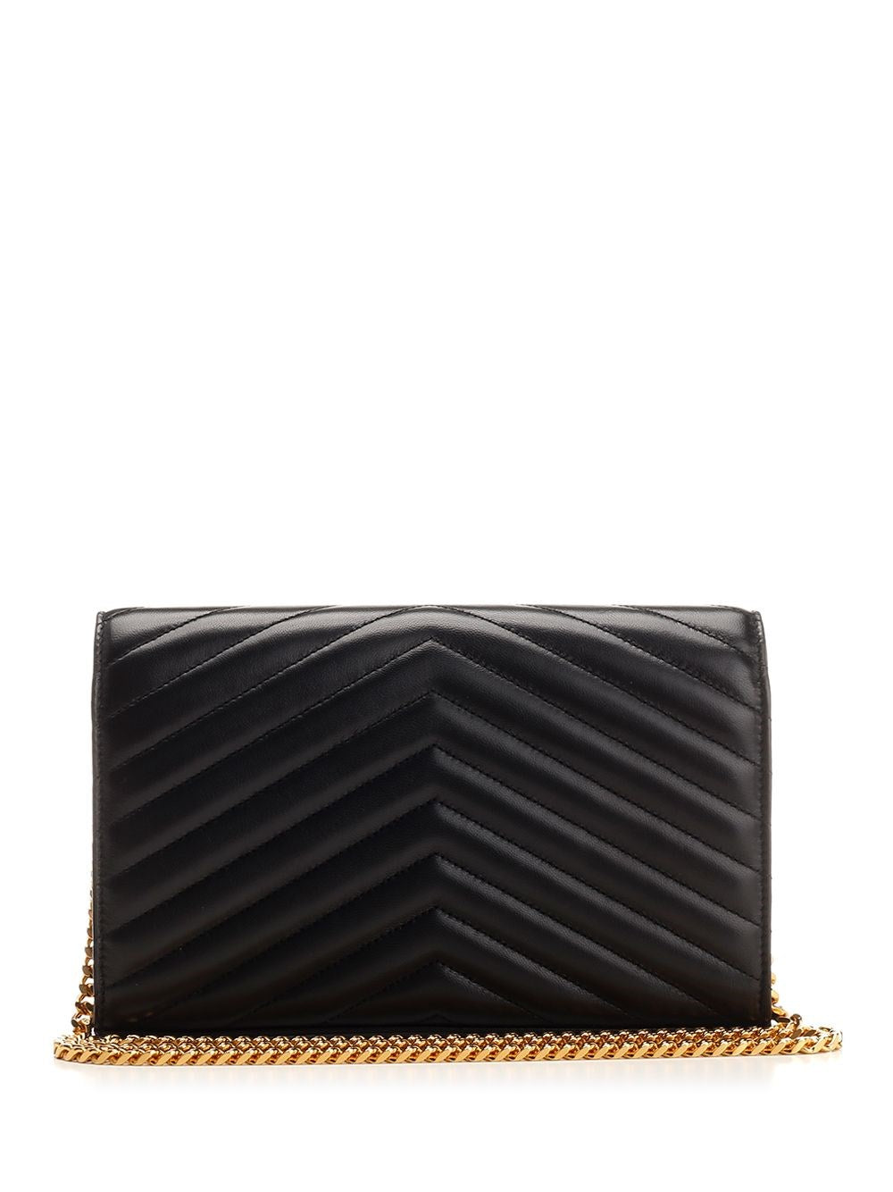 Saint Laurent Women "Cassandre" Wallet On Chain SAINT LAURENT