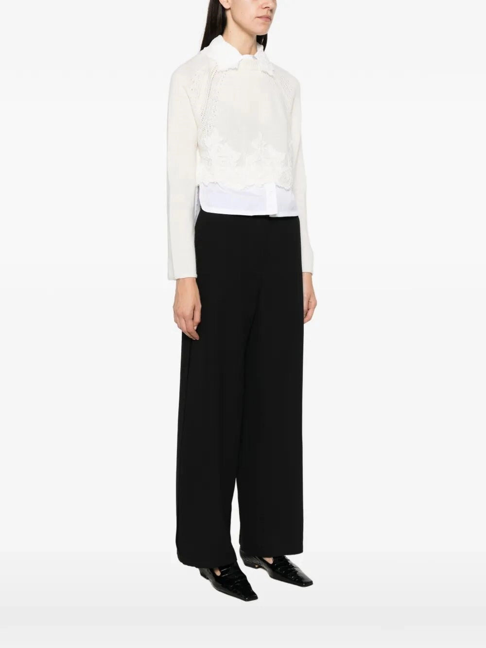 Ermanno Scervino Women Round Neck Sweater ERMANO SCERVINO