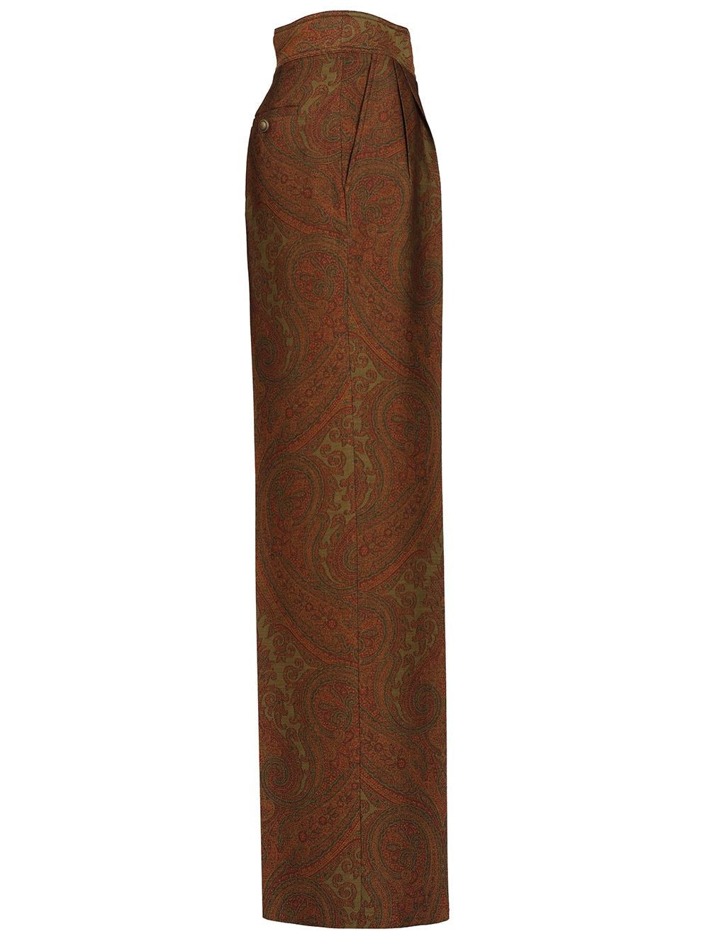 Etro Women Jacquard Trousers ETRO