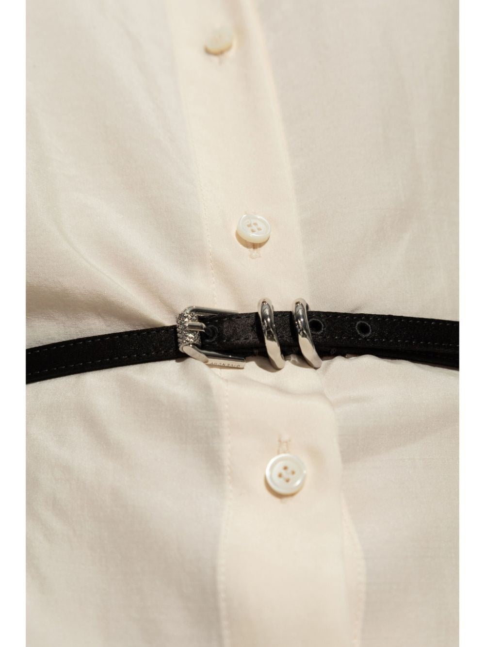 Givenchy Women Long Shirt With `Voyou` Belt GIVENCHY