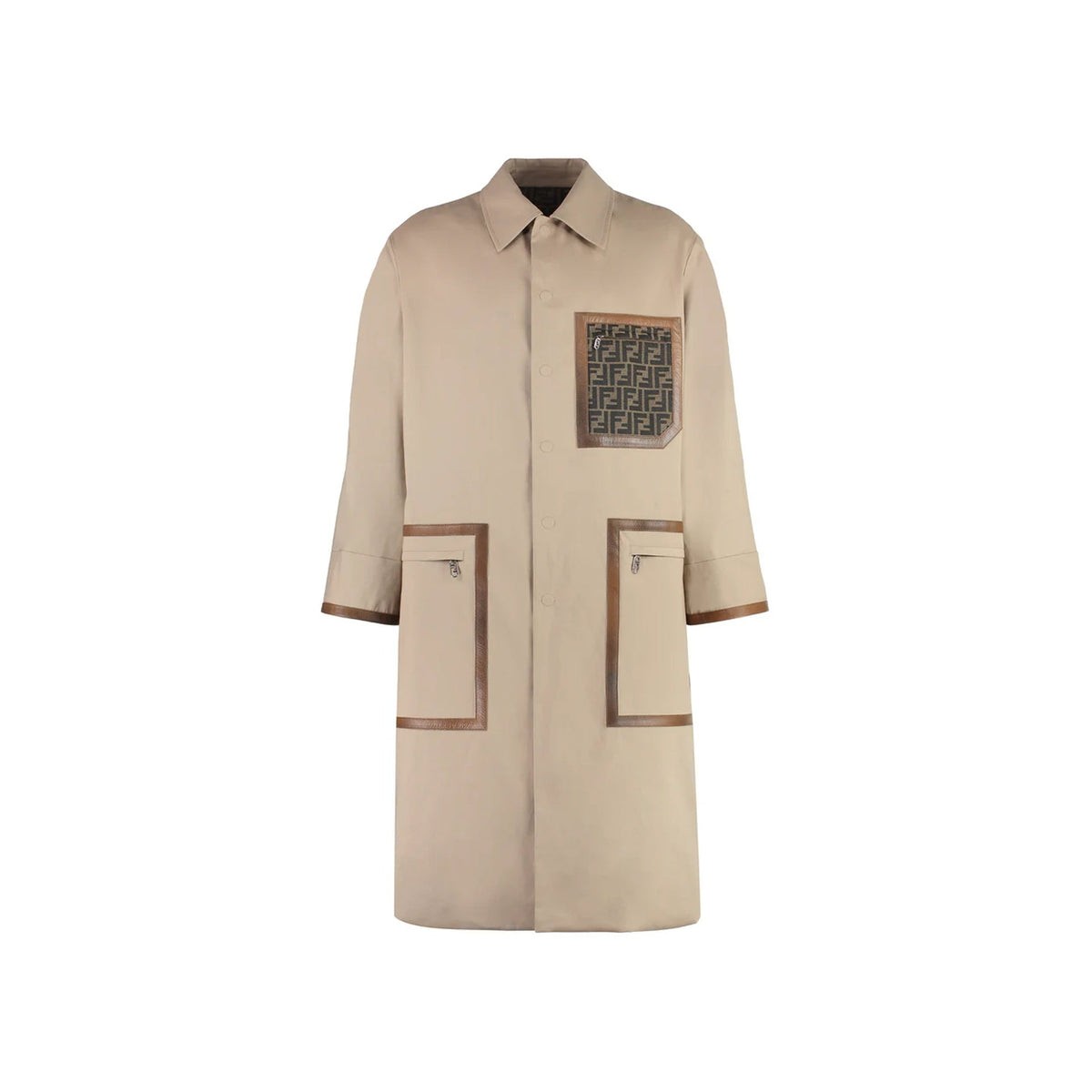 Fendi Reversible Trench Coat Men FENDI