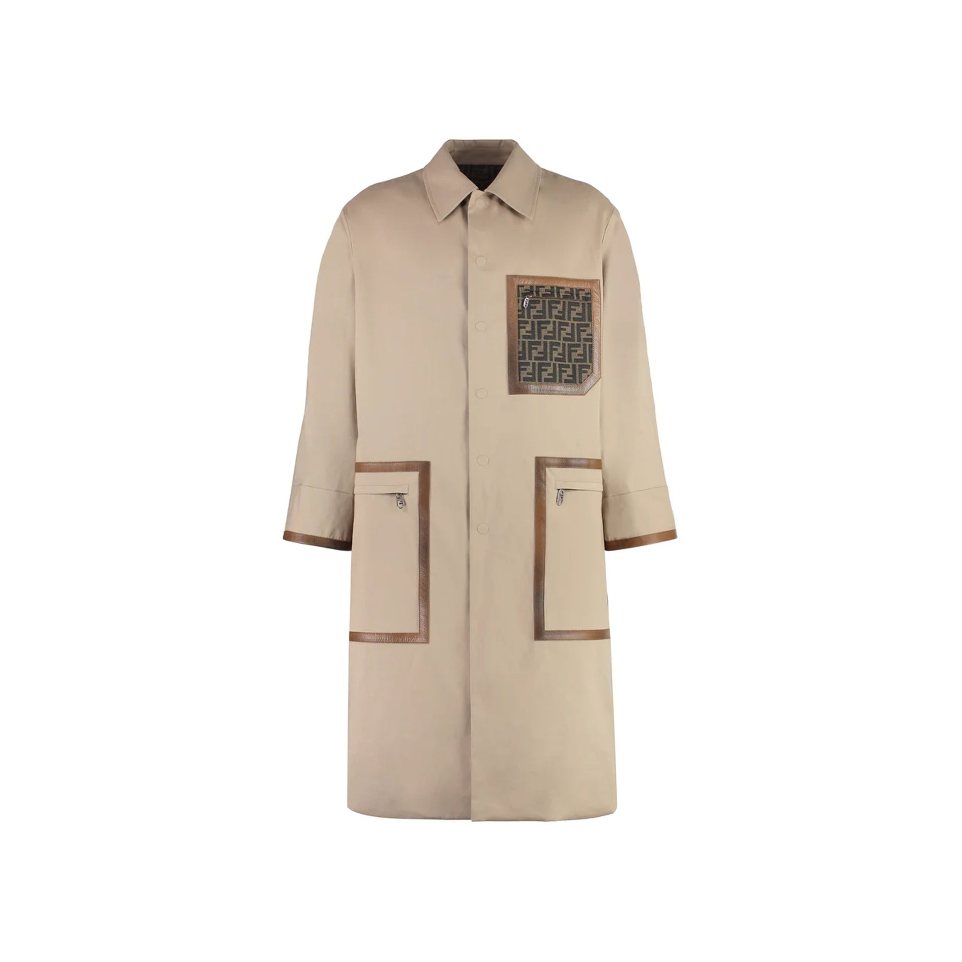Fendi Reversible Trench Coat Men FENDI