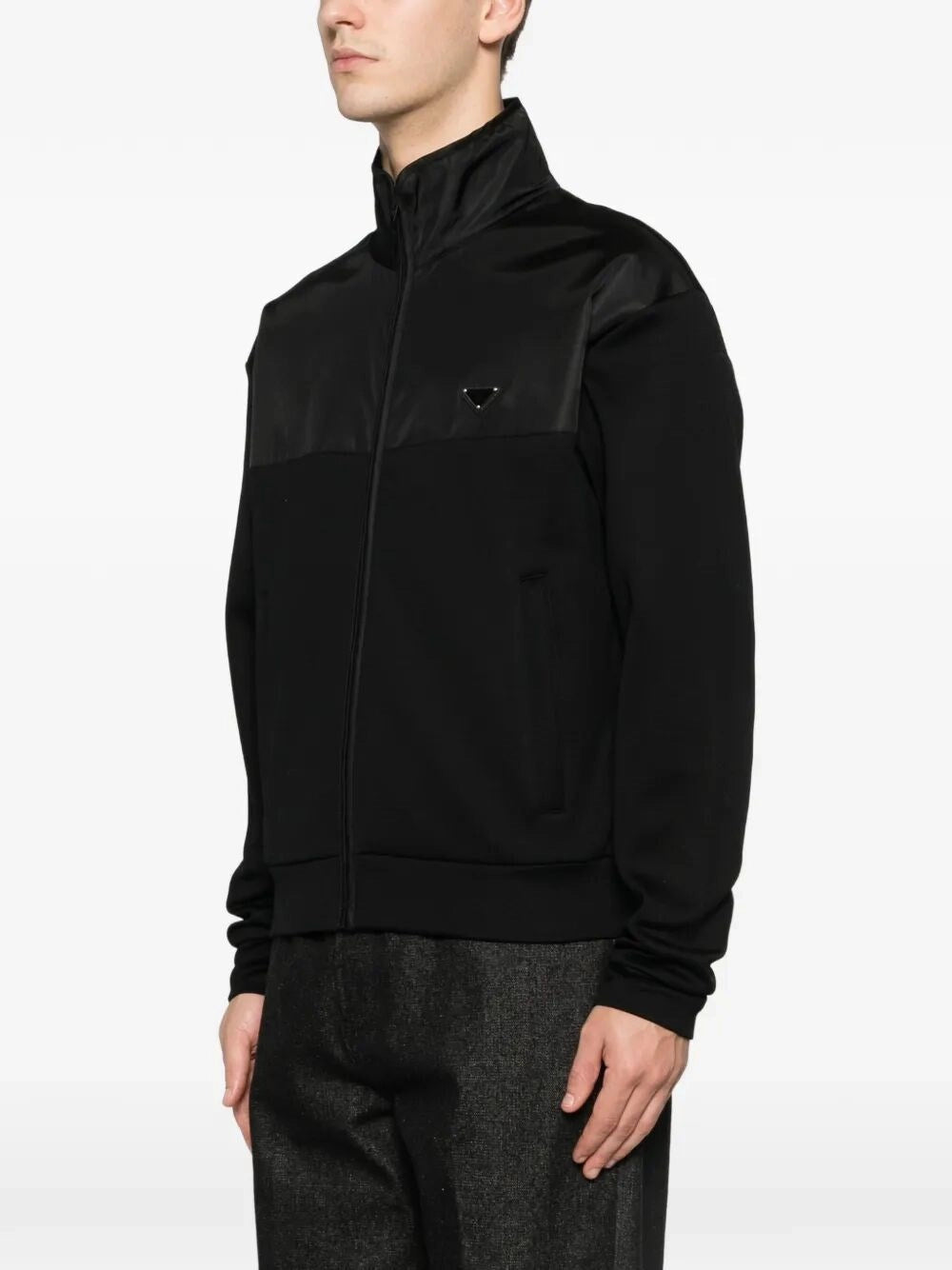 Prada Men Cotton And Re-Nylon Jacket PRADA