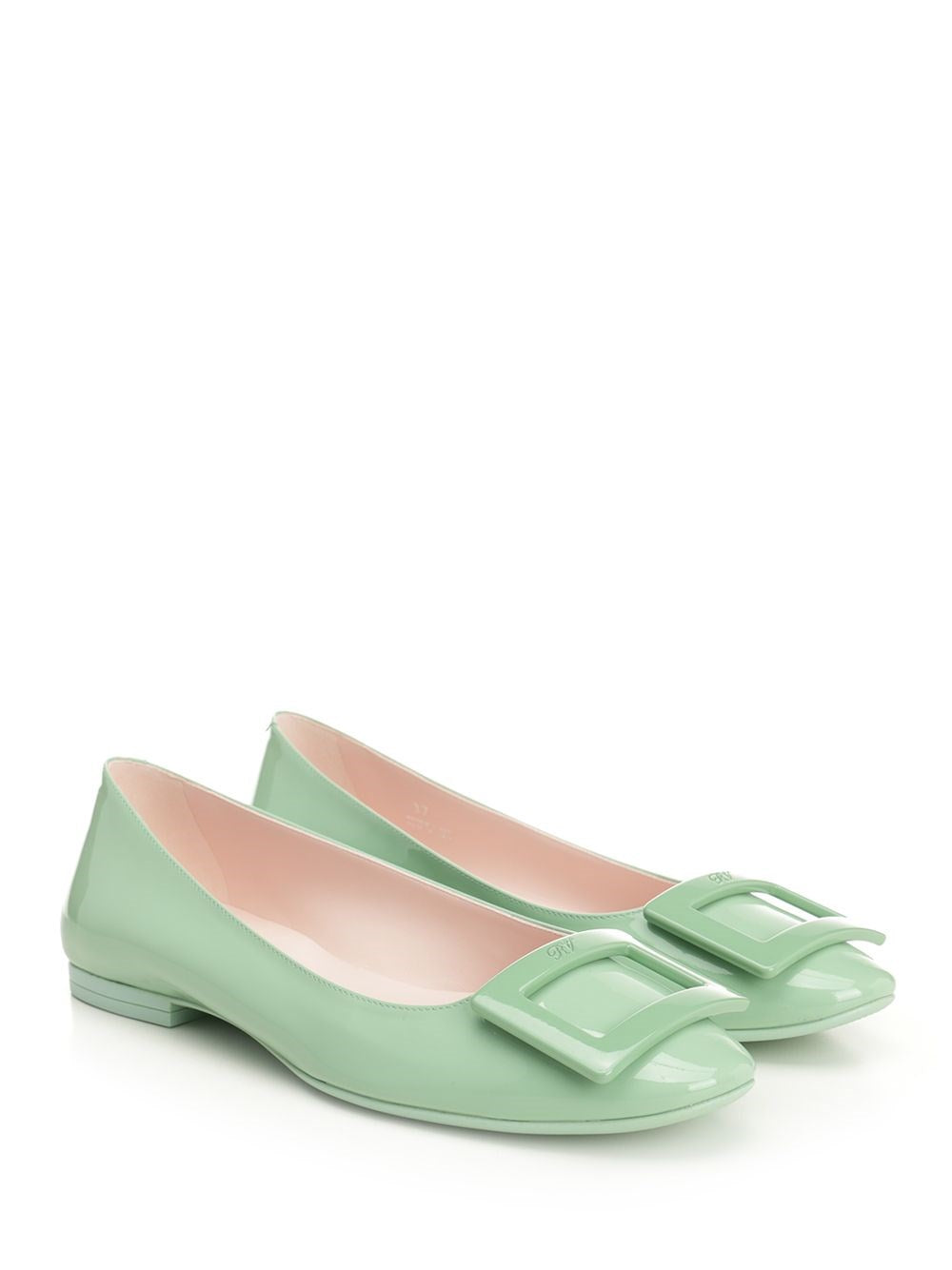 Roger Vivier Women Patent Leather Gommettine Ballerinas ROGER VIVIER