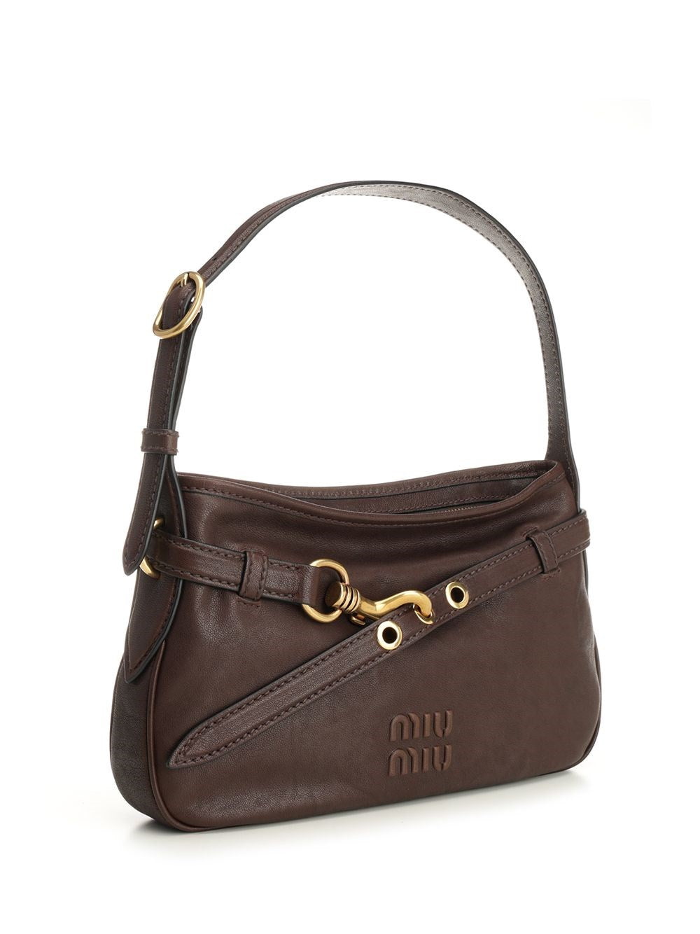 Miu Miu Women Aventure Shoulder Bag Nappa Aviator MIU MIU