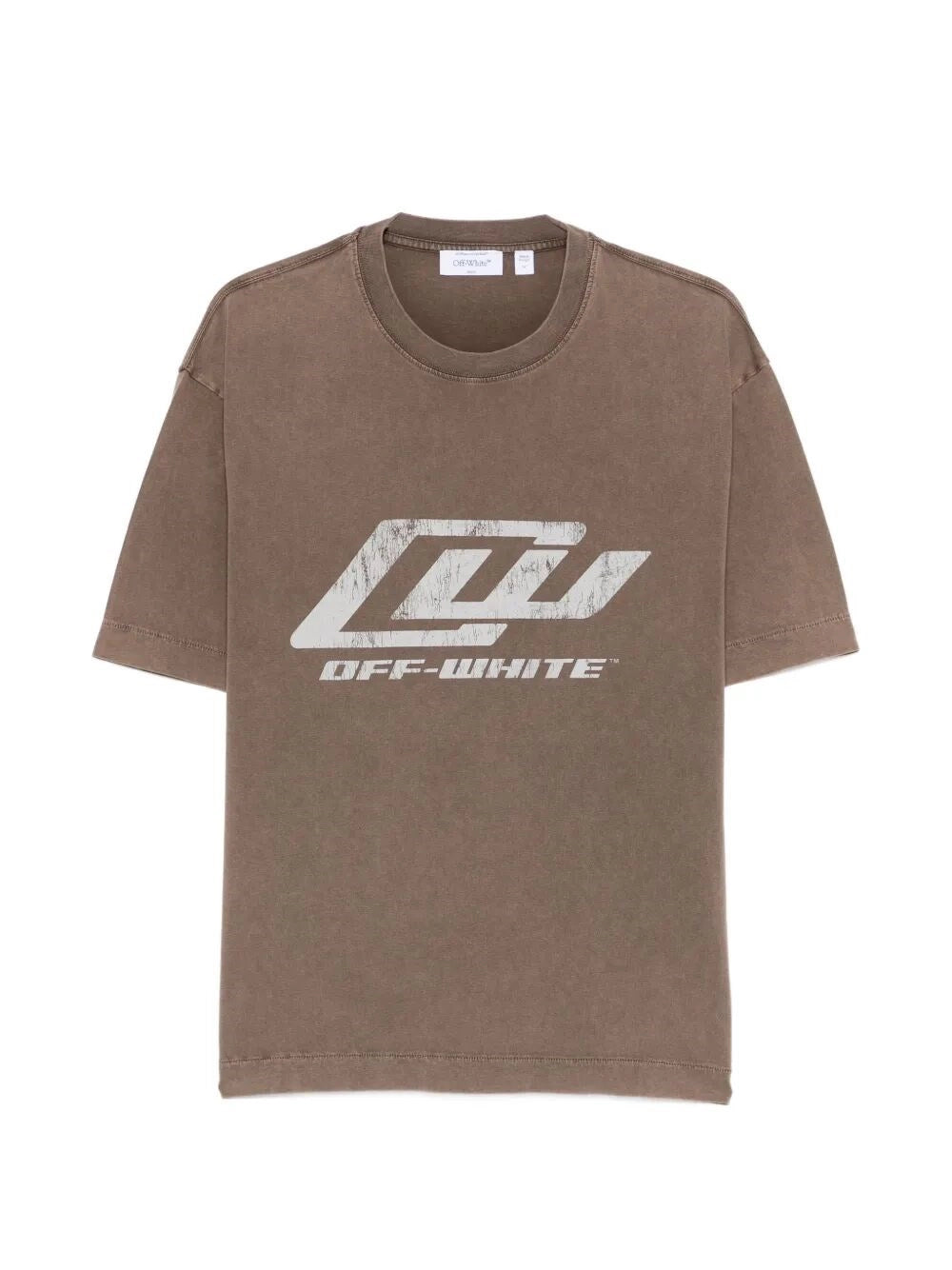 Off White Men `Owr Skate` Short Sleeve T-Shirt OFF-WHITE