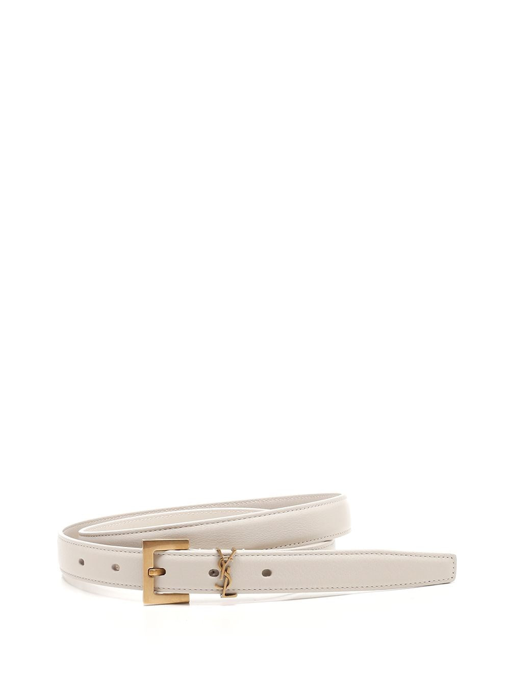 Saint Laurent Women "Cassandre" Thin Belt SAINT LAURENT