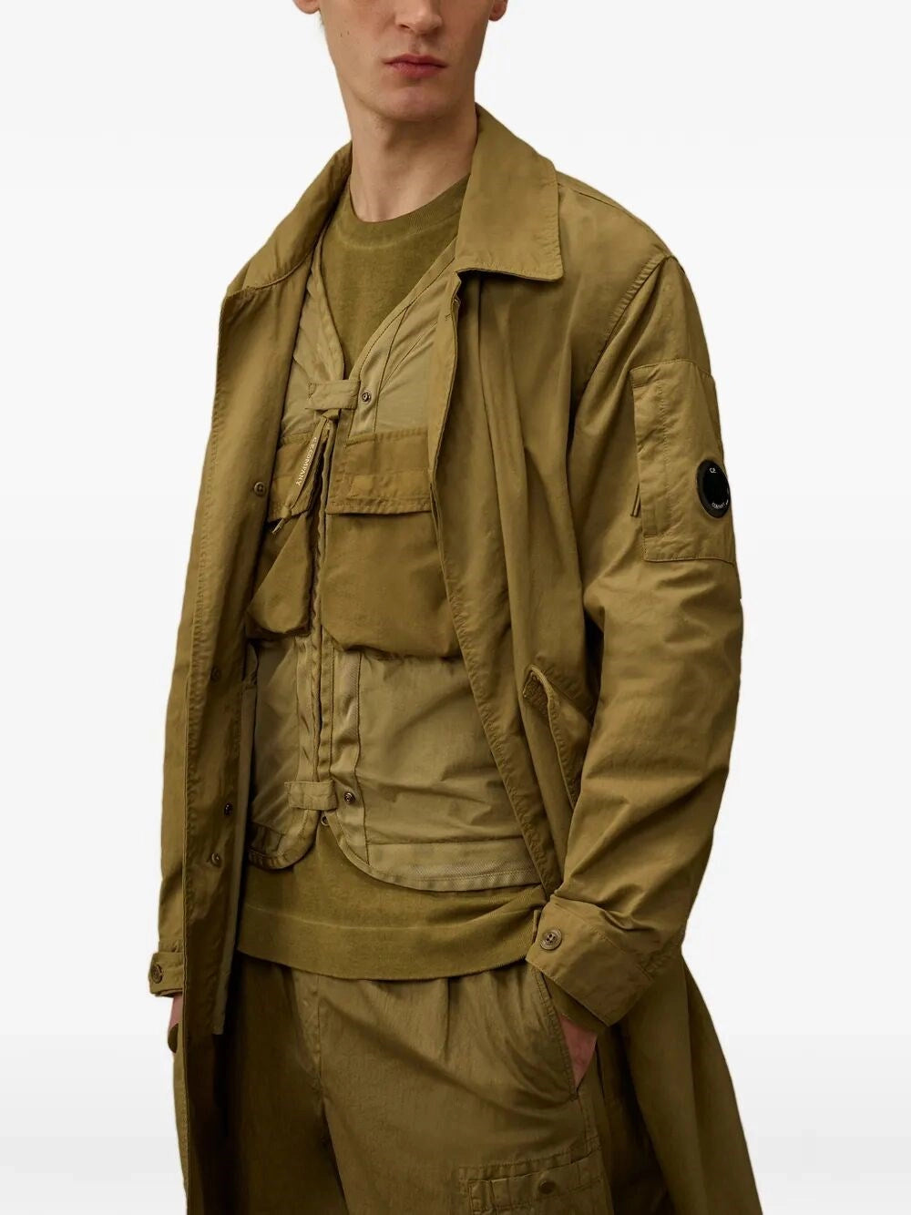 C.P. Company Men `Lens` Coat C.P. COMPANY