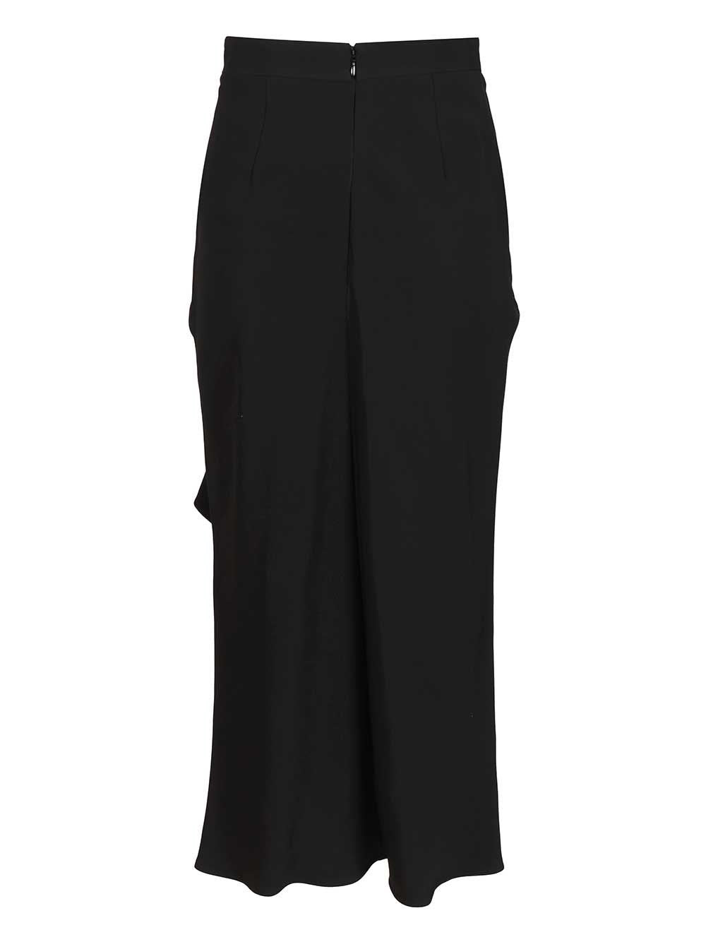 Givenchy Women Crêpe Cady Midi Skirt GIVENCHY