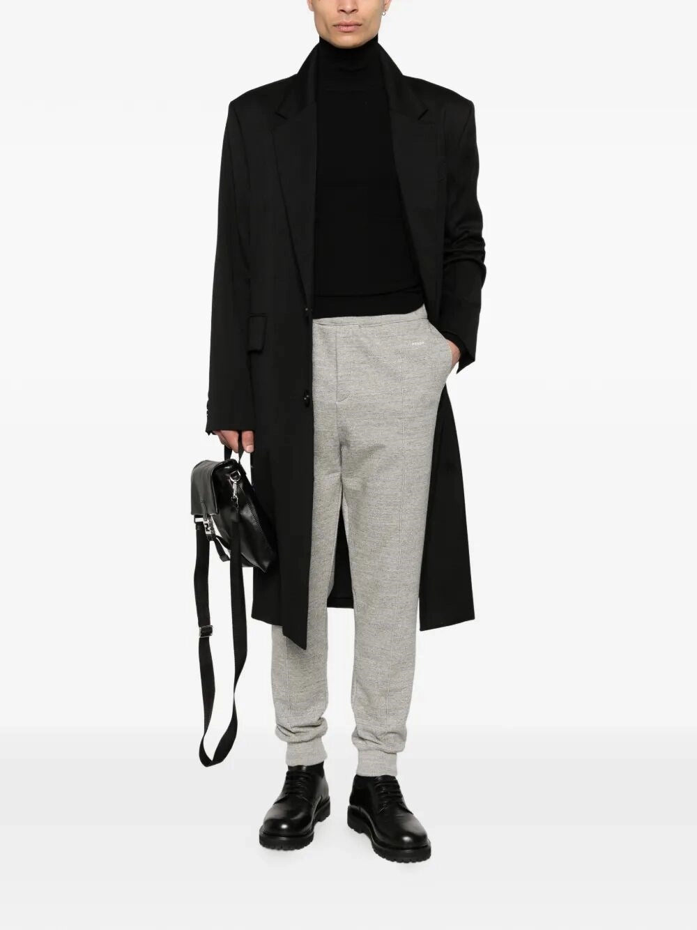 Prada Men Cotton Fleece Pants PRADA