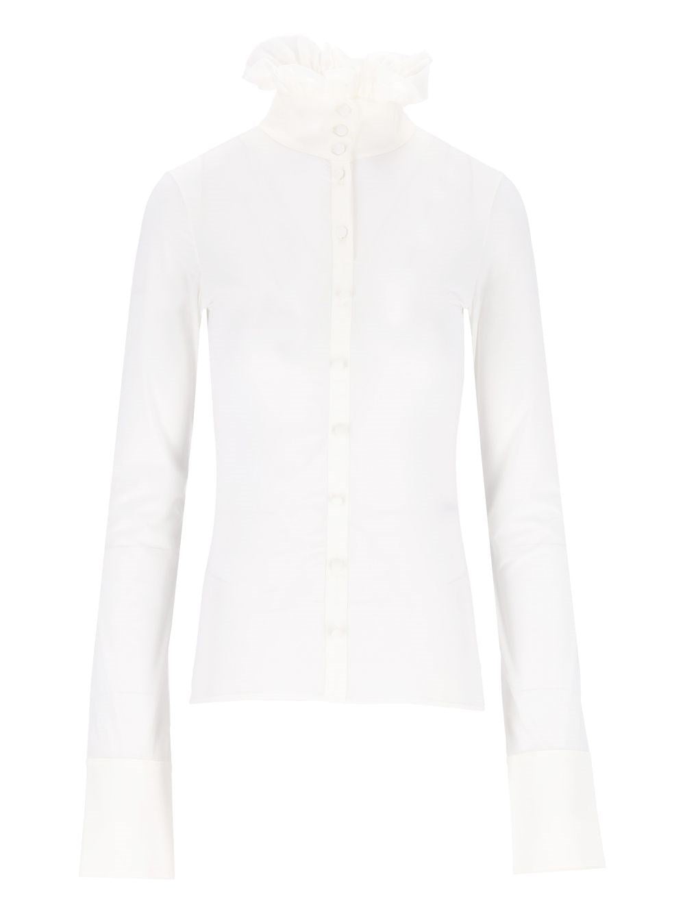 Acne Studios Women "Etilda" Shirt With Ruffled Collar ACNE STUDIOS