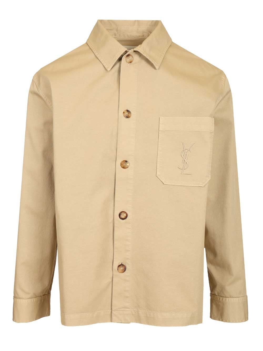 Saint Laurent Men "Cassandre" Overshirt SAINT LAURENT