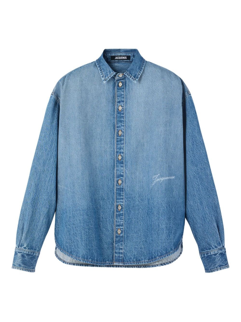 Jacquemus Men Simon De-Nîmes Denim Shirt JACQUEMUS