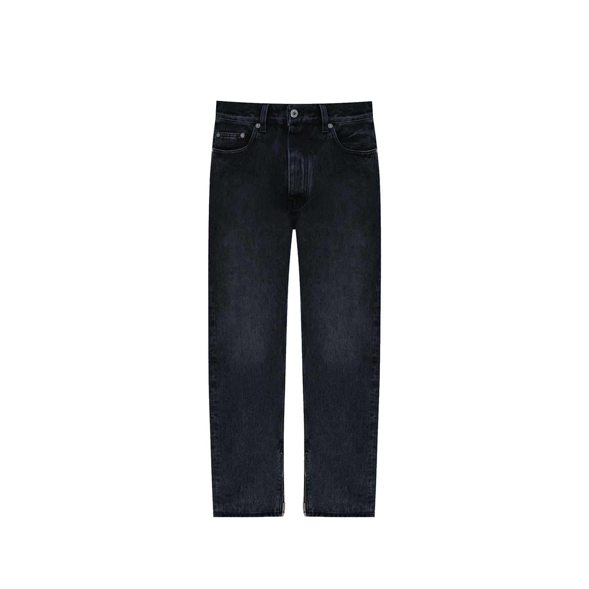 Off-White Washed Denim Jeans Men OFF-WHITE