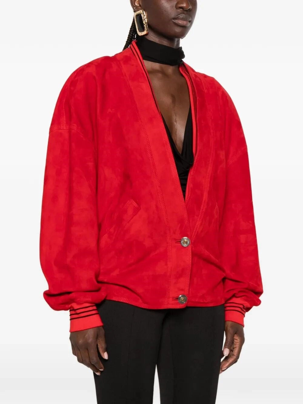 Versace Women Leather Jacket VERSACE