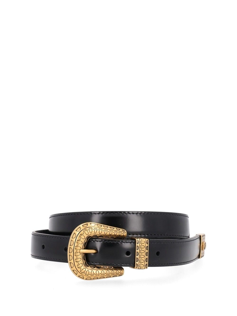 Valentino Garavani Women Mini Vlogo Signature Leather Belt VALENTINO GARAVANI