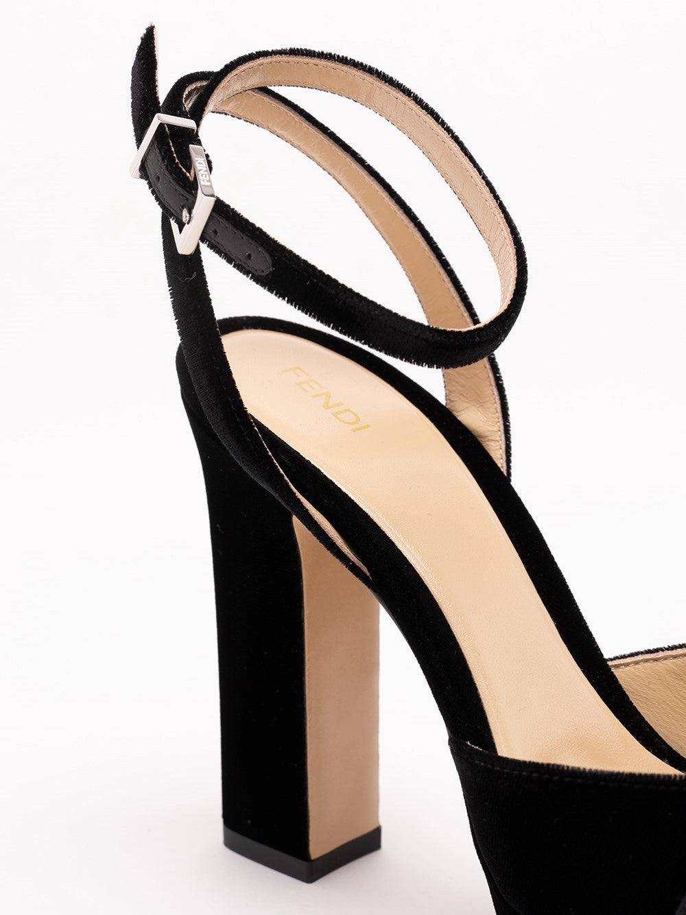 Fendi Women Velvet Slingback FENDI