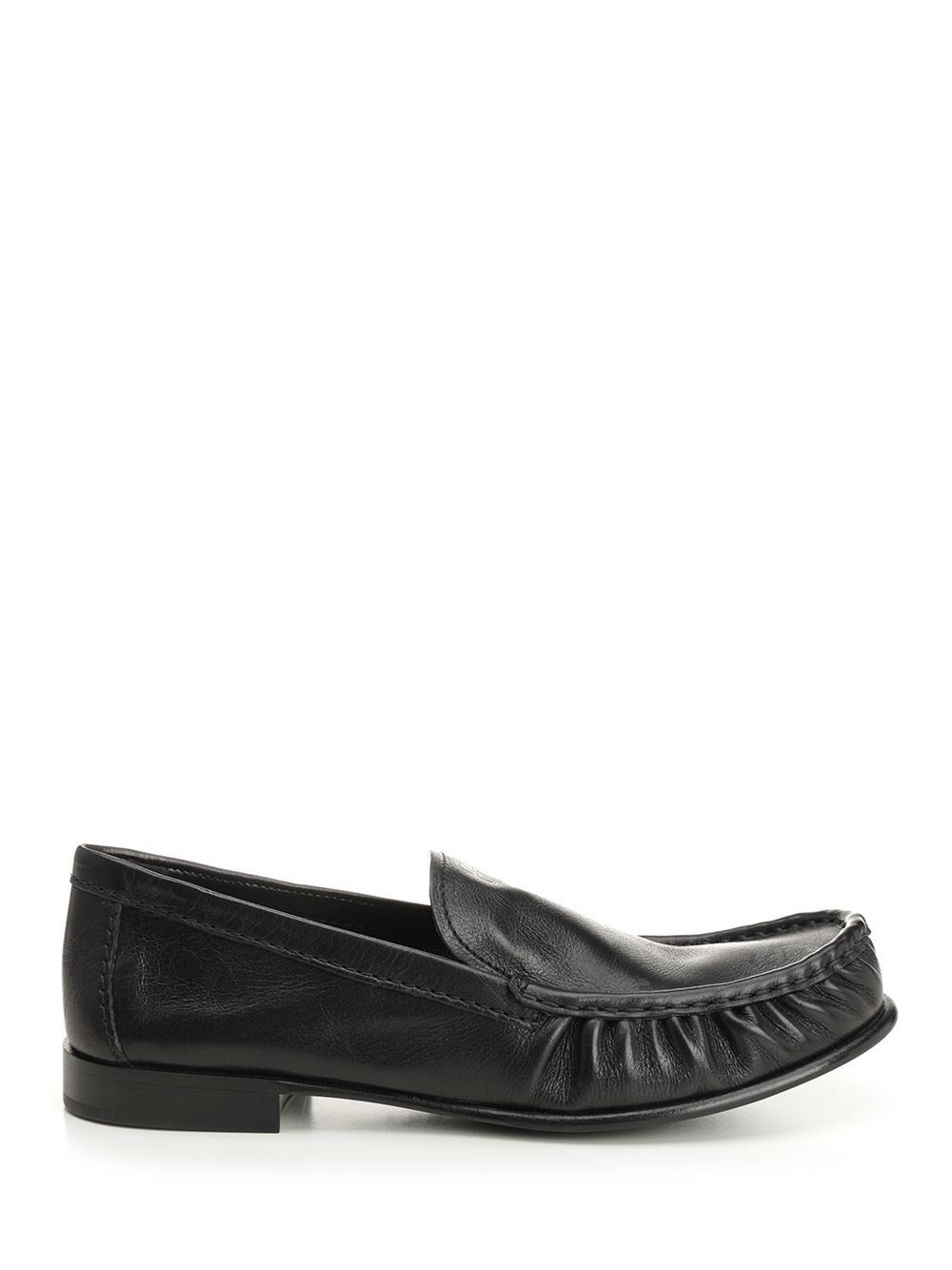 Miu Miu Women Buffalo Leather Moccasins MIU MIU