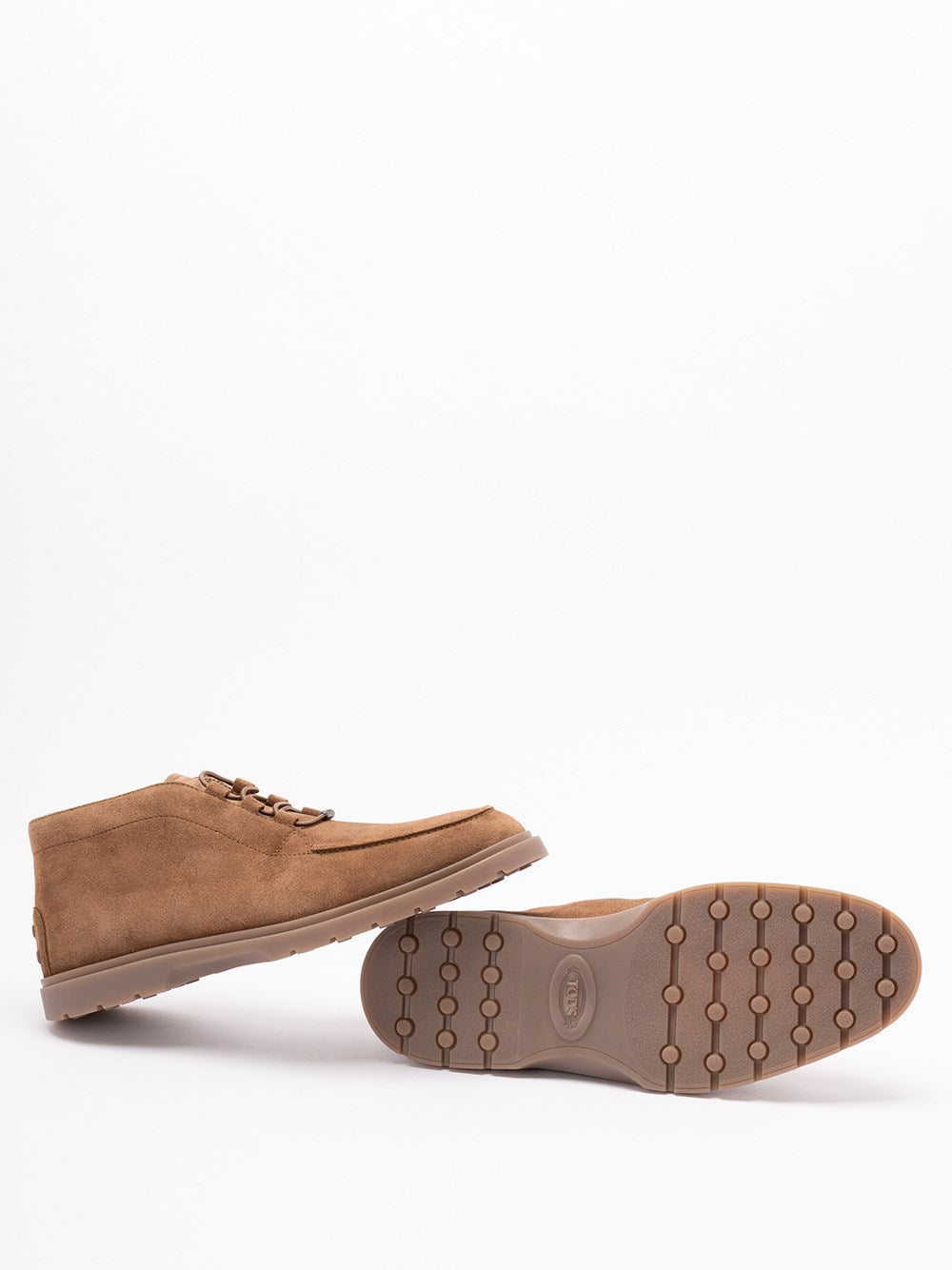 Tod's Men Desert Boots In Suede