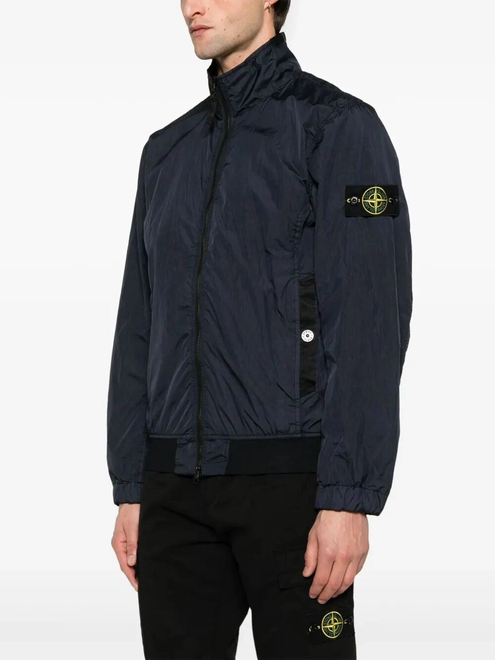 Stone Island Men Garment Dyed Crinkle Reps Ny Jacket STONE ISLAND