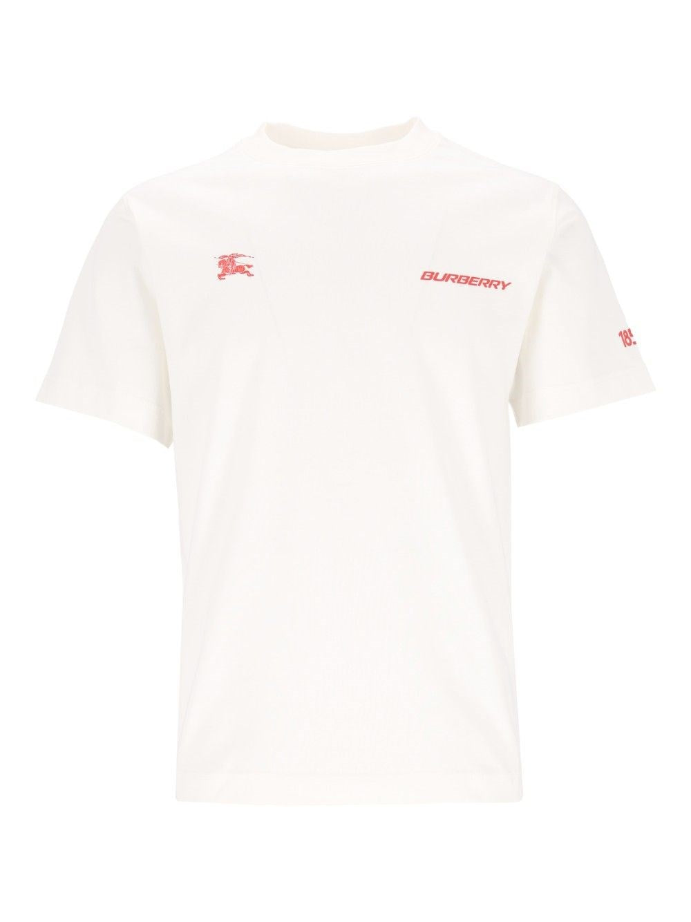 Burberry Men London Map Cotton T-Shirt BURBERRY