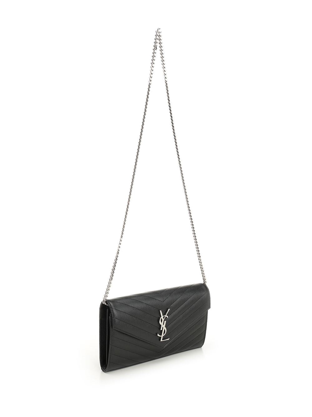Saint Laurent Women "Cassandre" Wallet On Chain