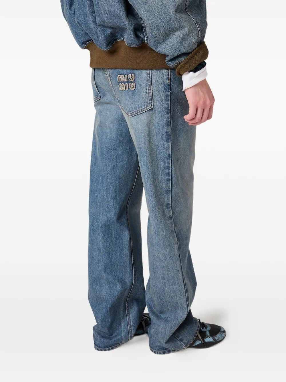 Miu Miu Women 5-Pocket Jeans MIU MIU