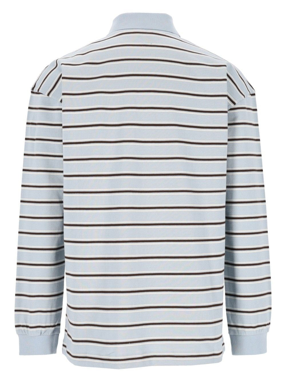 Bottega Veneta Men Striped Polo Shirt BOTTEGA VENETA