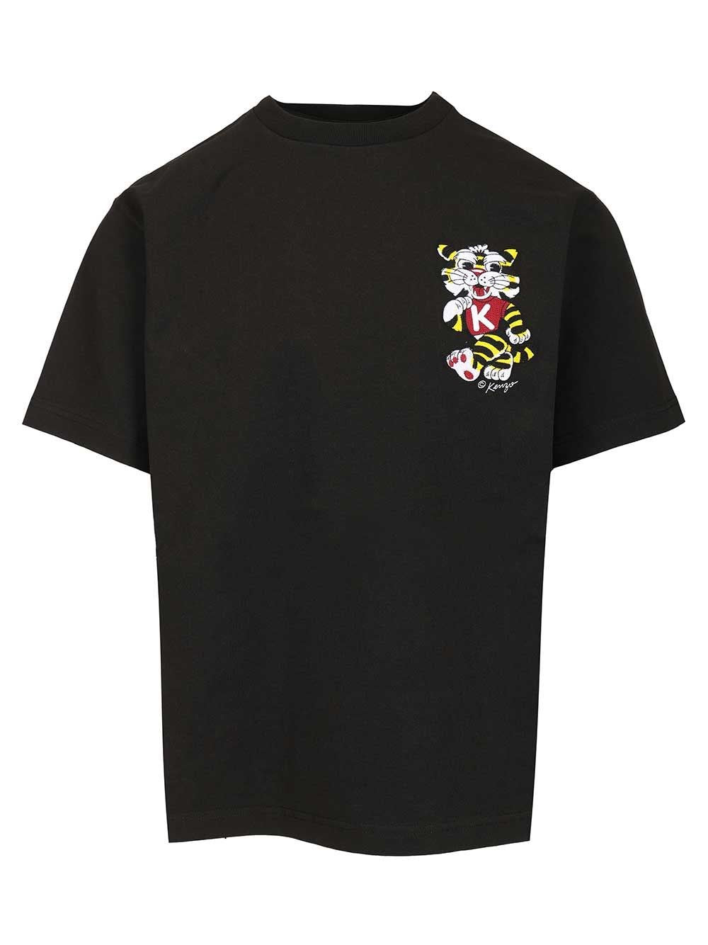Kenzo Men Oversized 'Kenzo Wild Tiger' T-Shirt KENZO