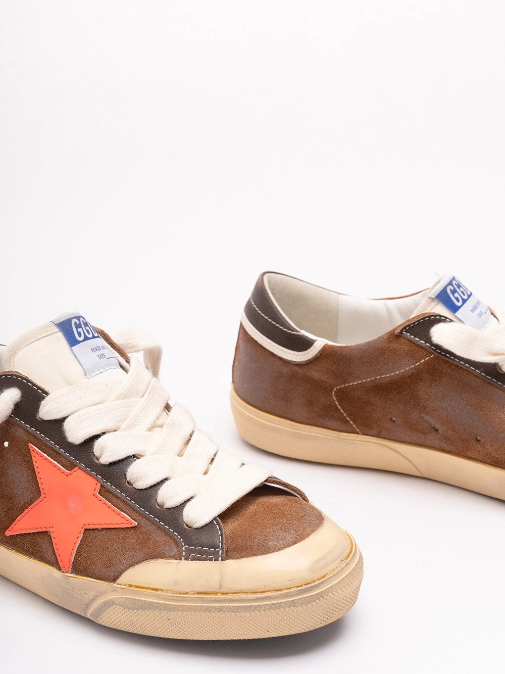 Golden Goose Men `Super-Star` Sneakers GOLDEN GOOSE