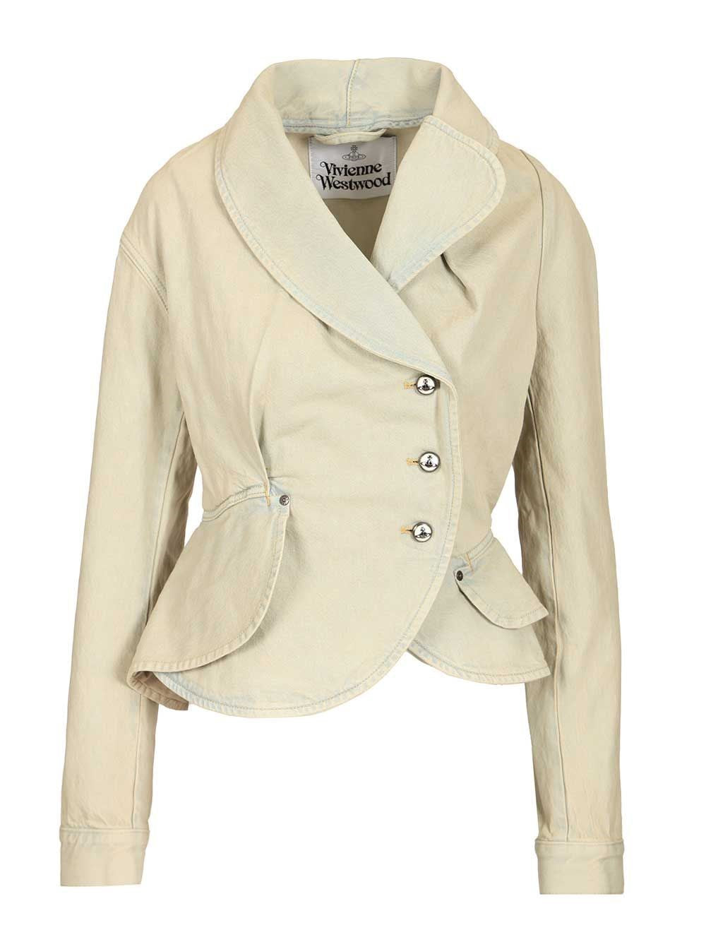 Vivienne Westwood Women Stormy Denim Jacket VIVIENNE WESTWOOD