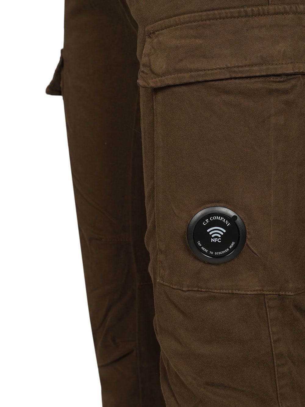 C.P. Company Men Cargo Trousers Made Of Stretch Cotton Satin C.P. COMPANY