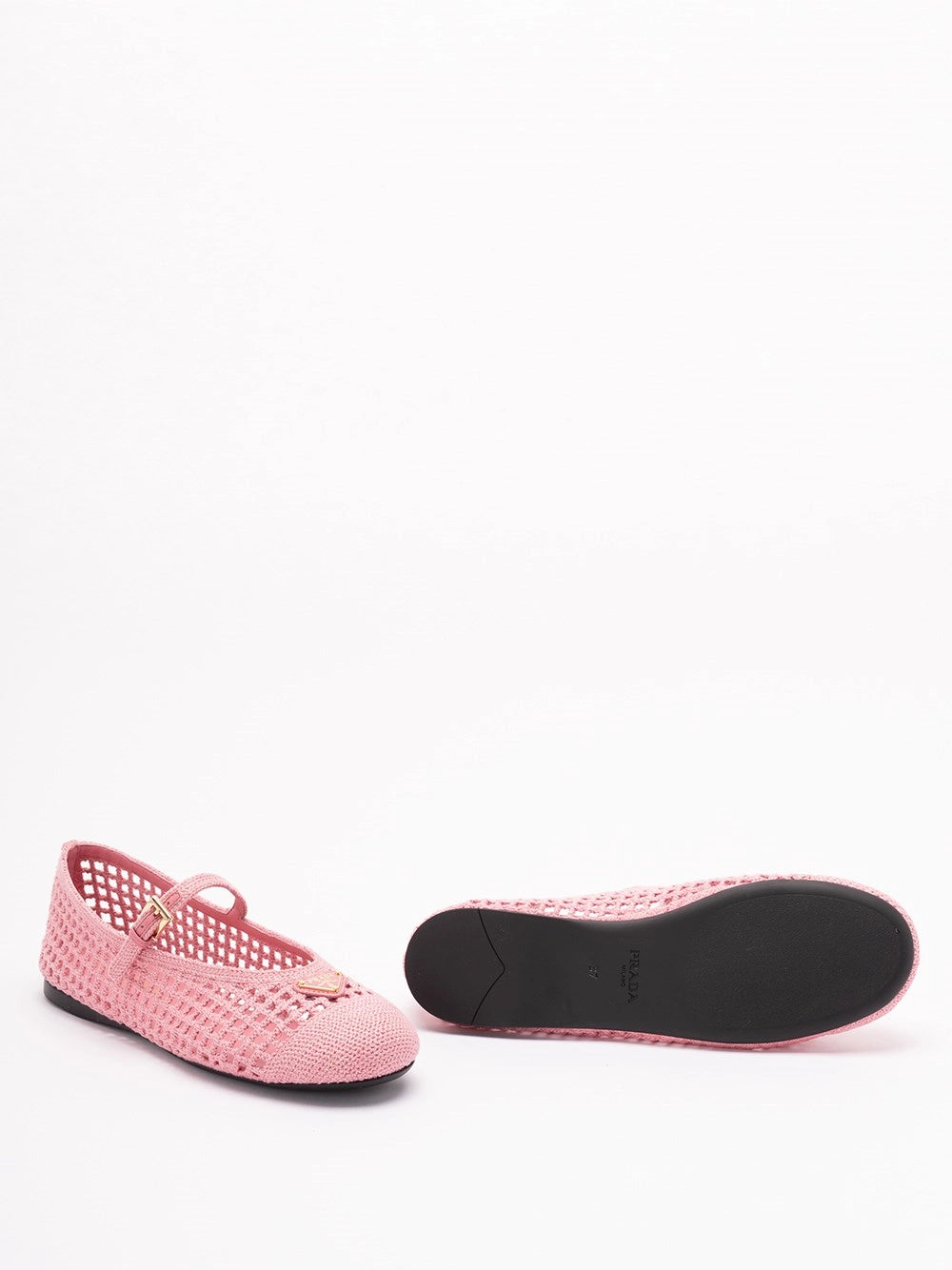 Prada Women Cotton Crochet Sneakers PRADA