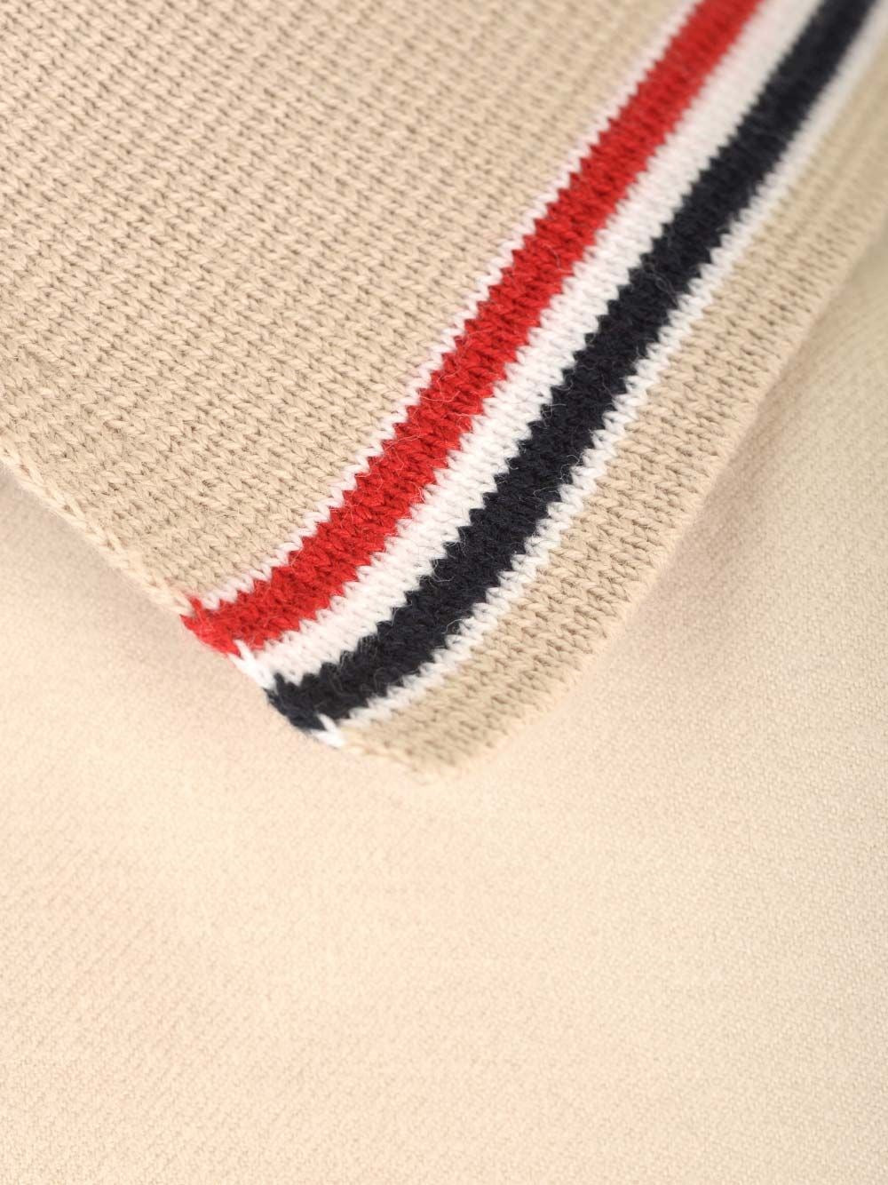 Thom Browne Men Stripe Cotton Flannel Oversized Shirt THOM BROWNE