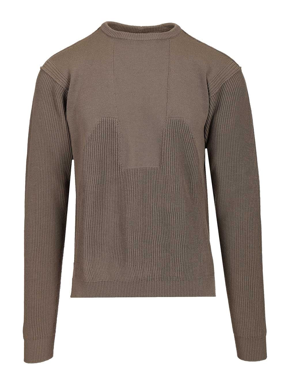 Rick Owens Men Crew Neck Wool Sweater RICK OWENS