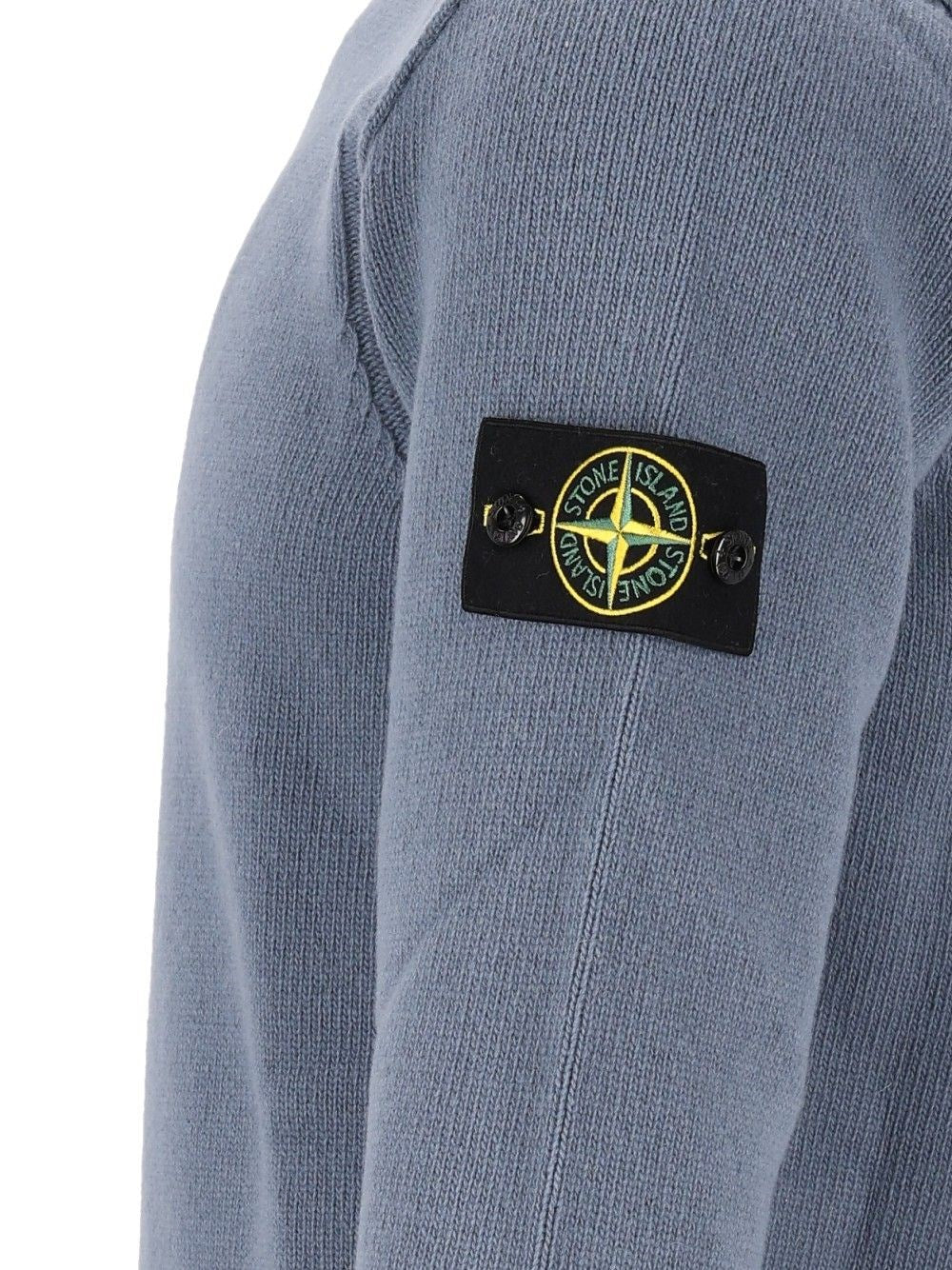 Stone Island Men Lambswool Crew Neck Sweater STONE ISLAND