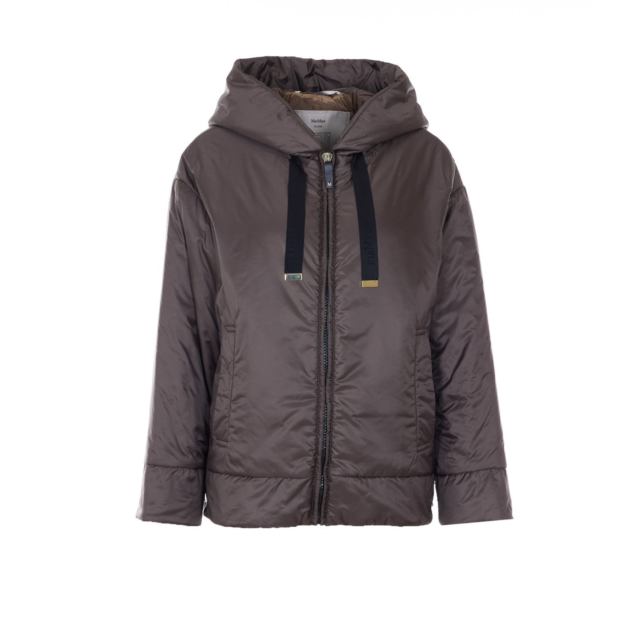 S Max Mara Women Daria Padded Drip-Proof Canvas Jacket S MAX MARA
