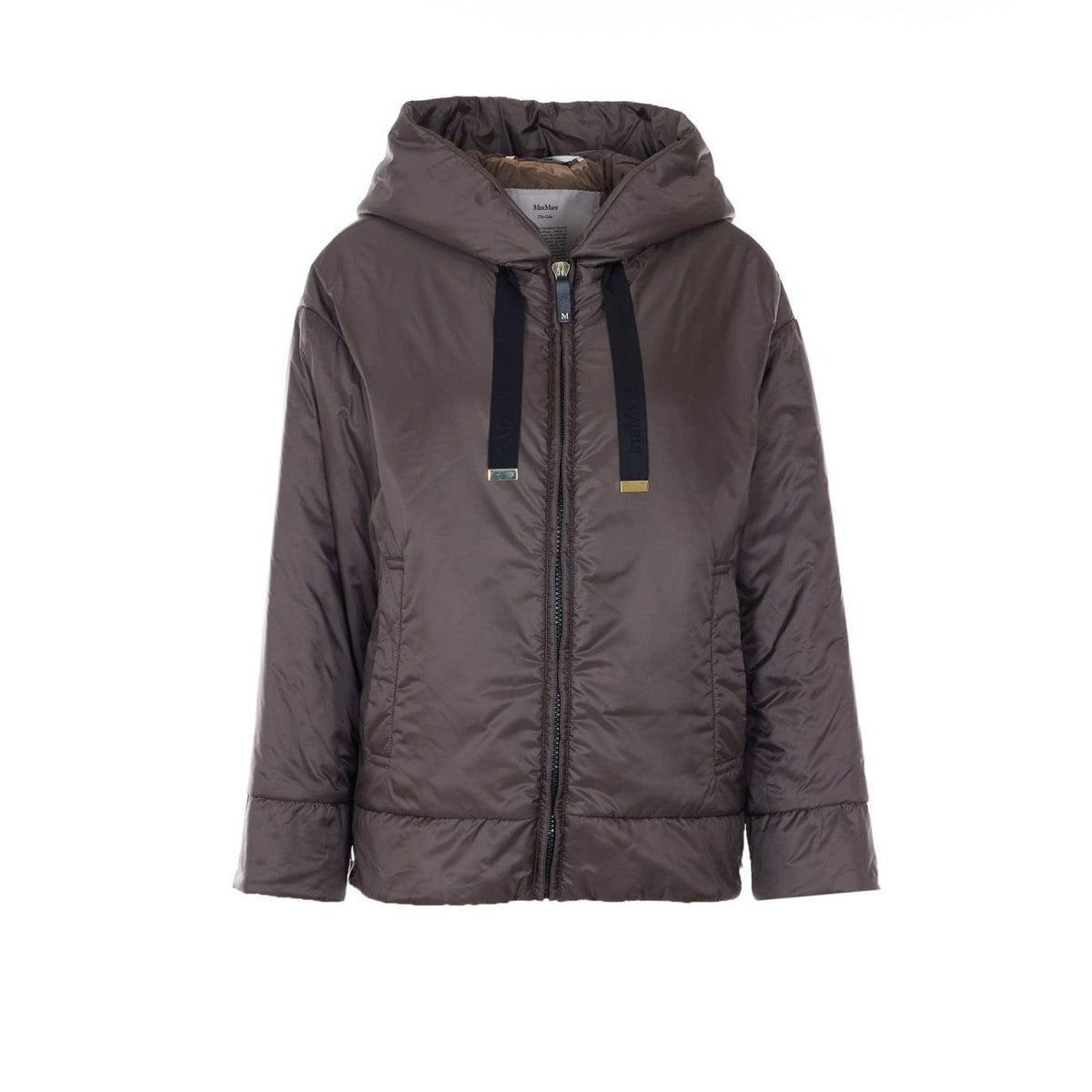 S Max Mara Women Daria Padded Drip-Proof Canvas Jacket S MAX MARA