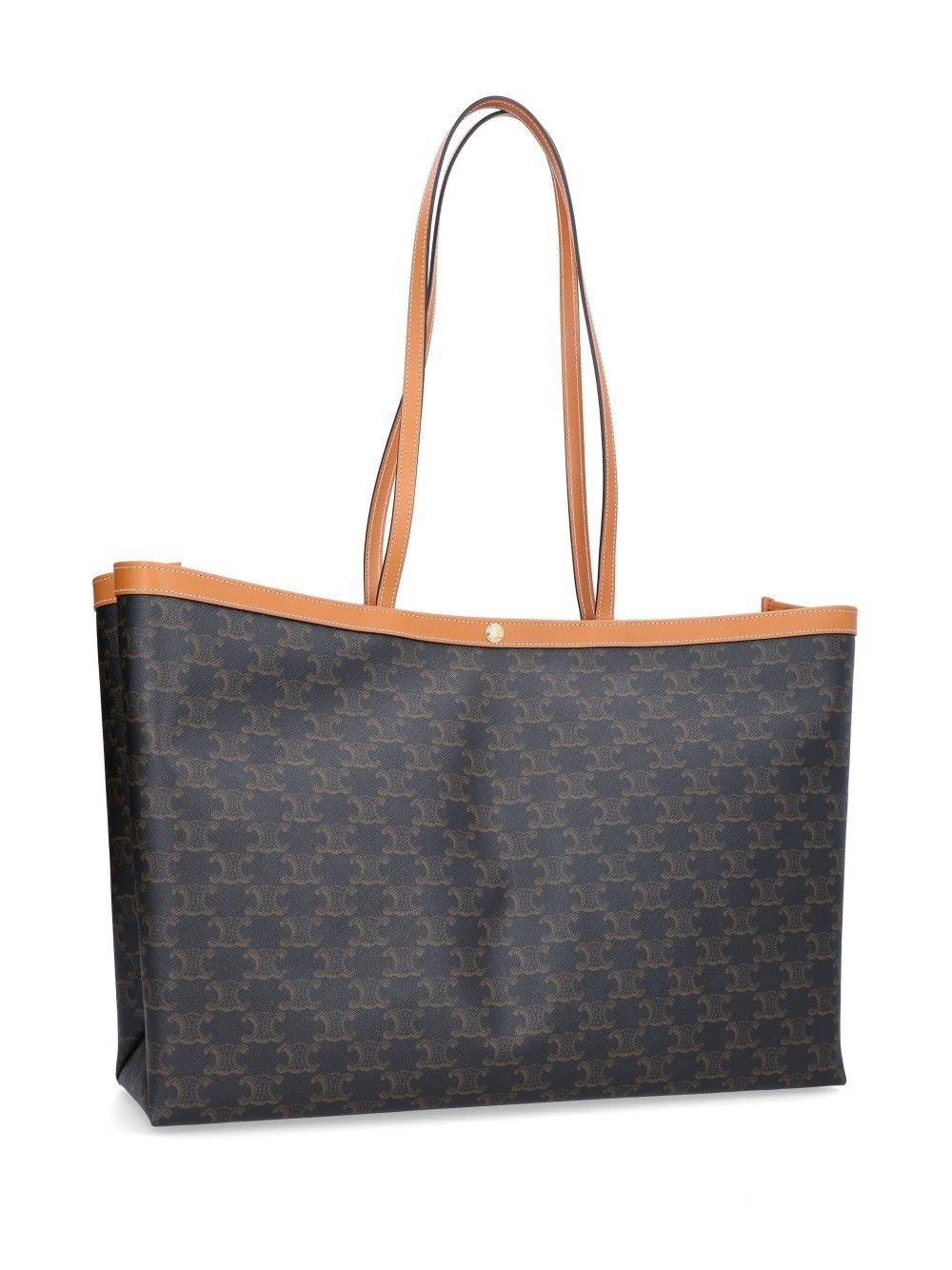 Celine Women Medium Triomphe Canvas Shopper CELINE